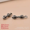 Mặt dây chuyền bạc Tây Tạng Châm Ngôn Sáu Con Cross Vajra thiết kế tinh xảo giảm giá 25.504 VND 10