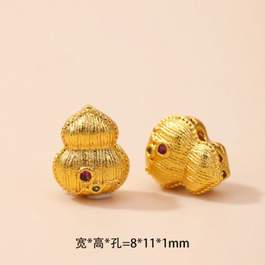 Mặt dây chuyền cát vàng zircon kẻ sọc mảnh mai - Giá ưu đãi 21.264 đồng 6