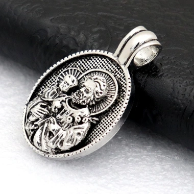 Mặt dây chuyền Chúa Giêsu hình trái tim thiêng liêng - Vòng cổ Kitô giáo 74.800₫ 6
