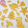 Mặt Dây Chuyền DIY Giáng Sinh 70mm Giấy Thiếc Họa Tiết Vàng Bạc Art Leaf 320,650₫ 3