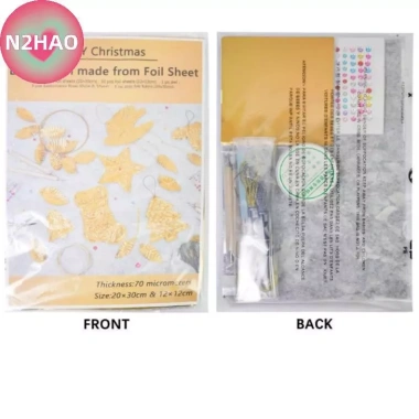 Mặt Dây Chuyền DIY Giáng Sinh 70mm Giấy Thiếc Họa Tiết Vàng Bạc Art Leaf 320,650₫ 7 Mặt Dây Chuyền DIY Giáng Sinh 70mm Giấy Thiếc Họa Tiết Vàng Bạc Art Leaf 320,650₫ 7