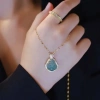 Mặt Dây Chuyền Maitreya Mặt Cười Zircon Thiết Kế Sang Trọng Thời Trang May Mắn Giá 71.651₫ 2