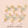 Mặt dây chuyền ngọc trai bướm tự làm - Phụ kiện thời trang giá ưu đãi 45.002 VND 5