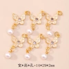 Mặt dây chuyền ngọc trai bướm tự làm - Phụ kiện thời trang giá ưu đãi 45.002 VND 6