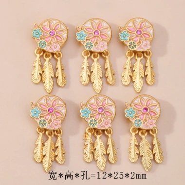 Mặt dây chuyền ngọc trai bướm tự làm - Phụ kiện thời trang giá ưu đãi 45.002 VND 10