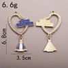 Mặt Dây Chuyền Our Lady of Guadalupe Màu Xanh - Vòng Cổ Mân Côi Quyến Rũ Giá 54.450 VND 6