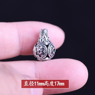 Mặt dây chuyền Phật Đầu Bạc Tây Tạng – Vòng cổ Tee, phụ kiện tự làm chỉ 36.793₫