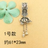 Mặt dây chuyền quạt sen Tua Rua tự làm – Thiết kế bướm sang trọng, giá ưu đãi 40.050đ 5