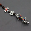 Mặt Dây Chuyền Sáu Xương Mantra Vajra - Dân Tộc, Túi Du Lịch, Trang Sức 79k 3