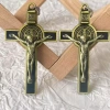 Mặt dây chuyền Thánh Benedict Cross Charm trừ tà - 5 chiếc vòng cổ Mân Côi, giá 125.950₫