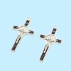 Mặt dây chuyền thánh giá trừ tà 20 chiếc hợp kim kẽm DIY Mân Côi Chaplet Quà tặng Công giáo