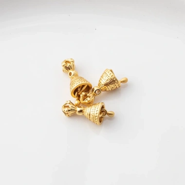 Mặt dây chuyền tự làm mạ vàng Vajra chuông giảm quỷ, đính cườm thủ công, 23.393₫ 3 Mặt dây chuyền tự làm mạ vàng Vajra chuông giảm quỷ, đính cườm thủ công, 23.393₫ 3