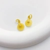 Mặt Dây Chuyền Vàng 18k Hoa Sen Ngọc Bích Độc Đáo - Giá ưu đãi 17.139 VND 6