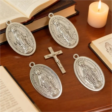 Mặt dây chuyền Virgin Mary - Bộ DIY quyến rũ, quà tặng tôn giáo, giá 81.950₫ 2