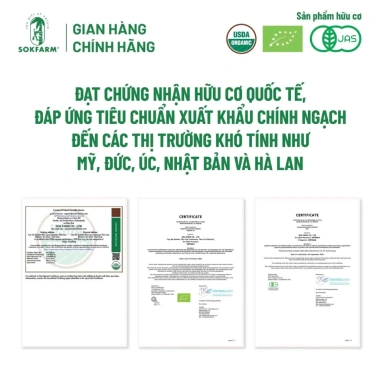 Mật Hoa Dừa Cô Đặc Sokfarm 685gr Organic – Đường thấp, bù khoáng điện giải, 148k 9