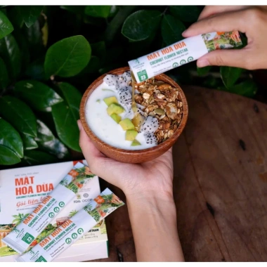 Mật Hoa Dừa Cô Đặc Sokfarm Organic 100% – Chai lớn xuất khẩu, giá 148.000 VNĐ, tiết kiệm