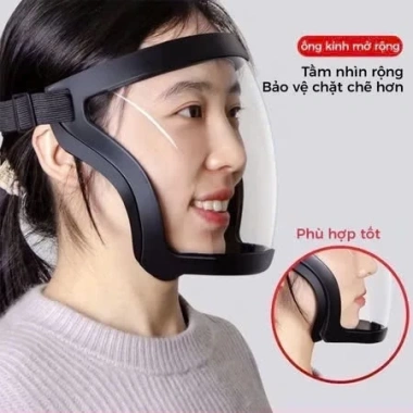 Mặt nạ bảo vệ công việc kính bảo hộ trong suốt - Tấm chắn Che bụi, phòng độc, giá ưu đãi 49.000₫ 8