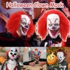 Mặt nạ Full Face Chú Hề Đỏ Rùng Rợn - Halloween Kinh Dị, Cosplay Giá 230k