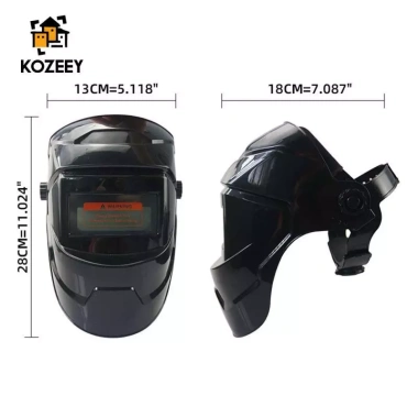 Mặt nạ hàn tự động KOZEEY - Làm tối mắt, gắn đầu bền bỉ, đa kích thước, giảm còn 219.240₫