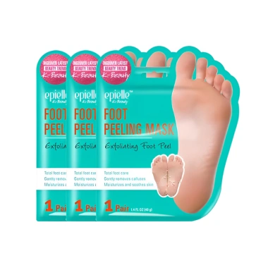 Mặt nạ lột chân EPIELLE bộ 3/6 - Chân mềm mại cho bé sau 1 tuần, ưu đãi 381.700 VND
