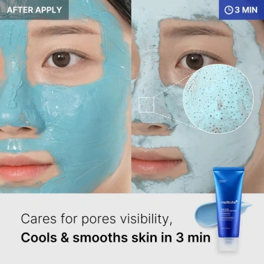 Mặt nạ medicube Zero Pore - Se khít lỗ chân lông, làm mát đất sét, chỉ 240k