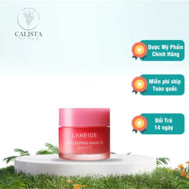 Mặt Nạ Ngủ Môi Laneige Hương Quả Mọng - Dưỡng ẩm sâu, môi mềm mịn, giảm giá 115k 2 Mặt Nạ Ngủ Môi Laneige Hương Quả Mọng - Dưỡng ẩm sâu, môi mềm mịn, giảm giá 115k 2