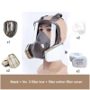 Mặt nạ phòng độc MONQIQI 6.800 7 chi tiết cho phun sơn, hóa chất - Giá 47.000 VNĐ 4