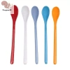 Màu Kẹo Nhựa Cầm Dài – Bộ Đồ Ăn Thìa Tráng Miệng, Muỗng Khuấy Cà Phê, Súp COD 5