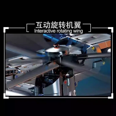 Mẫu mới 2.025 Trực thăng vận tải hạng nặng Osprey – Mô hình quân sự lắp ghép thông minh cho trẻ, chỉ 530.000₫ 3