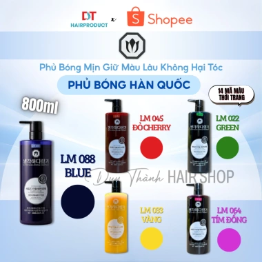 Màu Nhuộm Phủ Tóc Hàn Quốc 800ml – Không Pha Oxi, Mịn Bền, Mùi Thơm Dễ Chịu – 235k