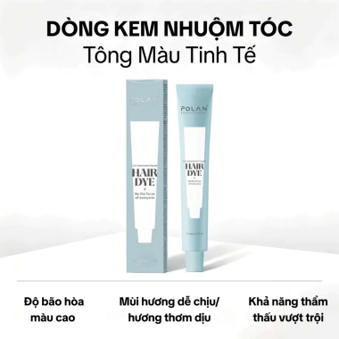 Màu Nhuộm POLAN Professional 2.026 146 Màu Trend, Dưỡng Tóc Bóng Mượt, Giá 48k 7