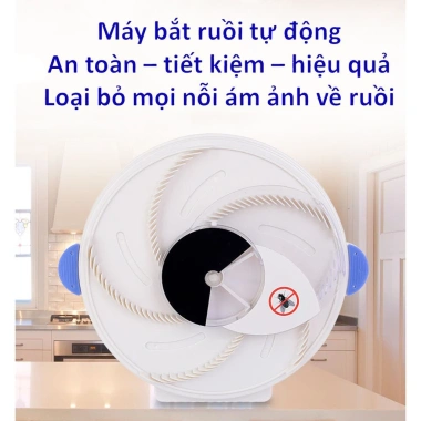 Máy bắt ruồi tự động thông minh, an toàn, không độc hại - FREESHIP, chỉ 109.000₫