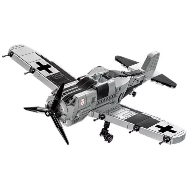 Máy bay chiến đấu FW190 tàu con thoi không gian mini Đồ chơi lắp ghép quà tặng bé trai