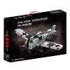 Máy bay chiến đấu FW190 tàu con thoi không gian mini Đồ chơi lắp ghép quà tặng bé trai 6