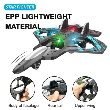 Máy bay tạo bọt RC MAOYE66SY Đồ chơi EPP, cảm biến trọng lực, LED sạc lại, 275.000₫