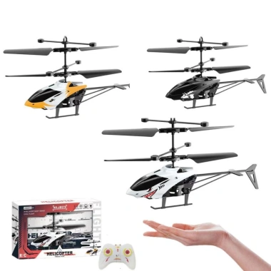 Máy bay trực thăng RC METUBE nhựa trắng vàng, sạc USB 2k, quà tặng bé trai - Giá 87.780đ