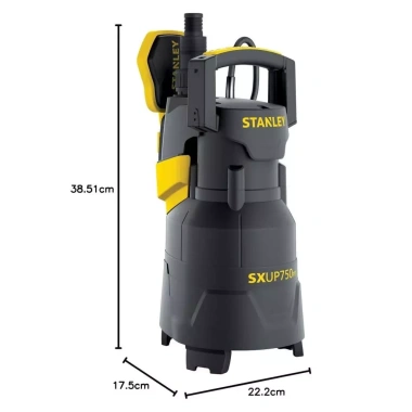 Máy Bơm Chìm SXUP750PTE 750W 13.500L/h Cột Áp 8m IPX8 - Hàng Chính Hãng Mỹ Giá Ưu Đãi 3.708.000 VND 8