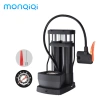 Máy bơm không khí di động MONQIQI 2 ống kèm đo áp suất, phù hợp xe máy - Giá 52.000₫