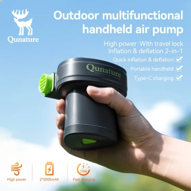 Máy bơm không khí điện Qunature không dây bể bơi, nệm cầm tay ngoài trời – 808.918₫ 8