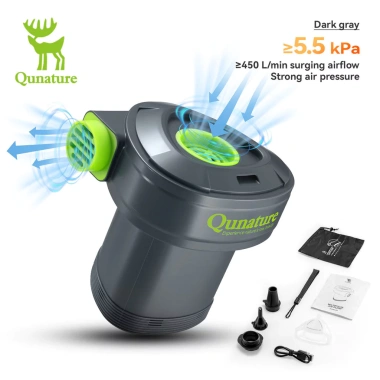 Máy bơm không khí điện Qunature không dây bể bơi, nệm cầm tay ngoài trời – 808.918₫ 10