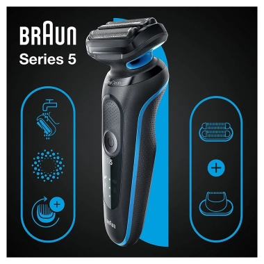 Máy cạo râu Braun 7/6/5 chống nước, khô ướt, nhập Đức, BH 24 tháng - 2.67 triệu