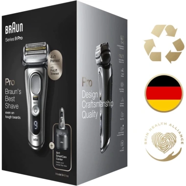 Máy Cạo Râu Braun Series 9 Pro 9.467cc Shaver Made in Germany, BH 12 Tháng, Giá ưu đãi 10.815.000 VND