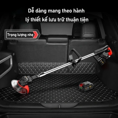 Máy cắt cỏ cầm tay Pin 988VF Lithium công suất lớn, động cơ hiệu suất cao, bảo hành 1 năm – Giá 485.000₫ 4