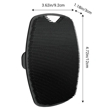 Máy chà sàn silicon mềm di động, bàn chải tắm hình bầu dục, làm sạch da và nuôi dưỡng - chỉ 90.072₫