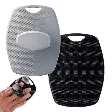 Máy chà sàn silicon mềm di động, bàn chải tắm hình bầu dục, làm sạch da và nuôi dưỡng - chỉ 90.072₫