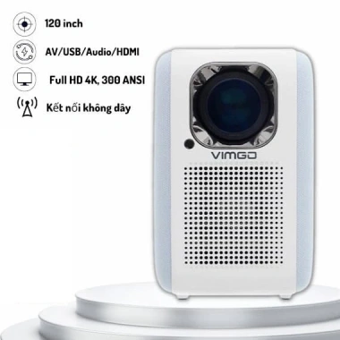 Máy chiếu Vimgo P10 Mini Projector 1.080P - Bảo hành 12 tháng, Đổi 1 trong 30 ngày, Giá ưu đãi 3,074,400₫