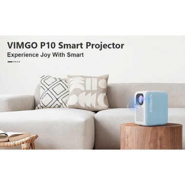 Máy chiếu Vimgo P10 Mini Projector 1.080P - Bảo hành 12 tháng, Đổi 1 trong 30 ngày, Giá ưu đãi 3,074,400₫
