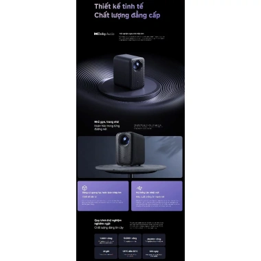 Máy chiếu Xiaomi Smart Projector L1 Pro EU chính hãng - Bảo hành 12 tháng, giá 7,590,000₫ 9
