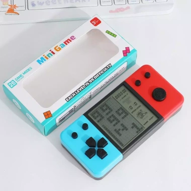 Máy chơi Game Tetris cổ điển 3,5 inch - Đồ chơi cầm tay màn hình lớn cho trẻ em 6