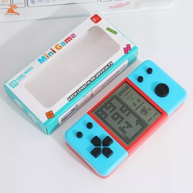 Máy chơi Game Tetris cổ điển 3,5 inch - Đồ chơi cầm tay màn hình lớn cho trẻ em 10